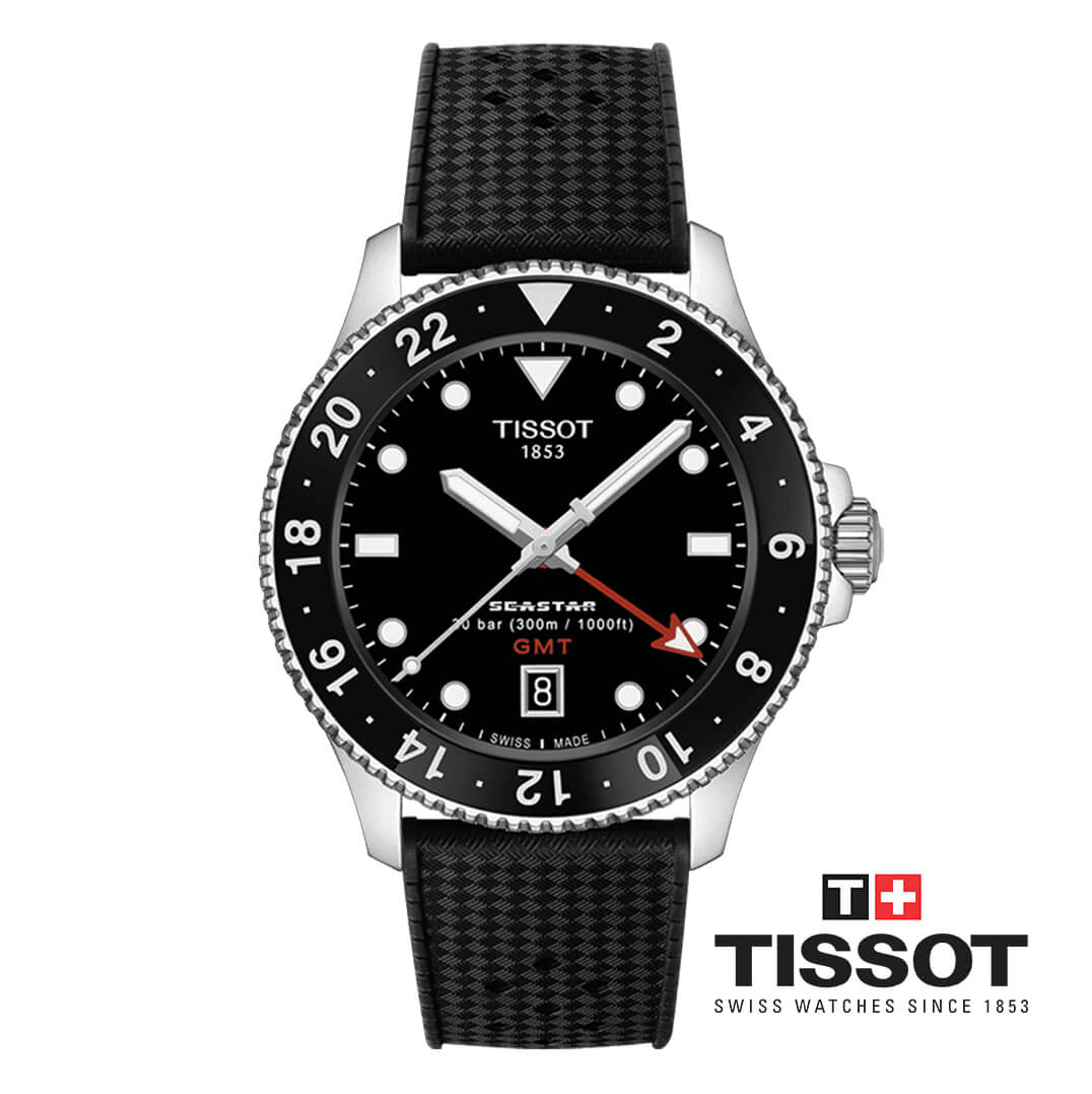 ĐỒNG HỒ NAM TISSOT Seastar 1000 Quartz GMT T120.852.17.051.00